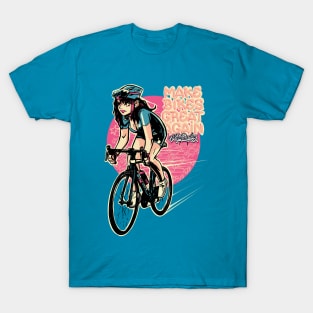 Make Bikes Great Again - Brunette T-Shirt